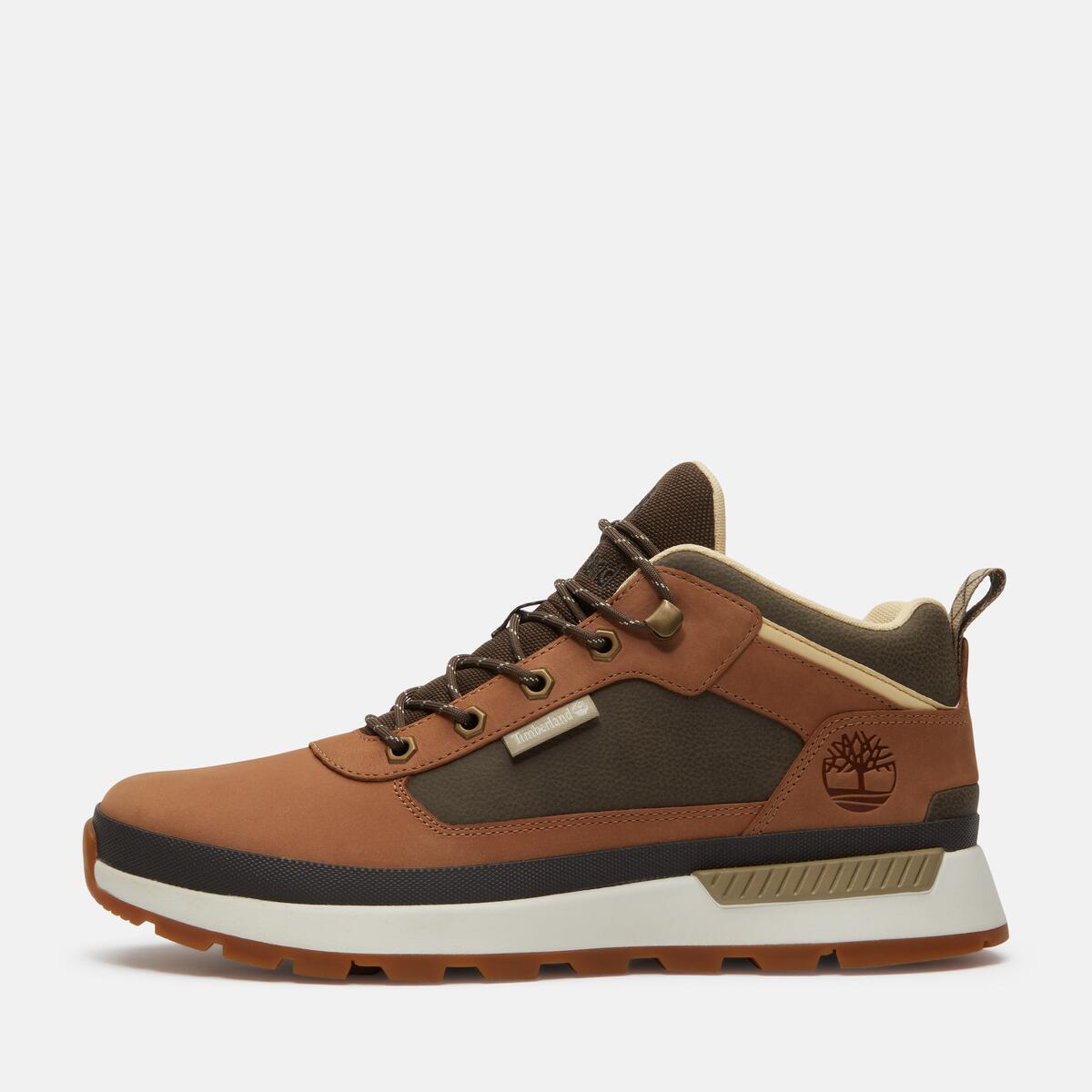 TIMBERLAND Men's Field Trekker Mid Mid Brown Nubuck - Image 9