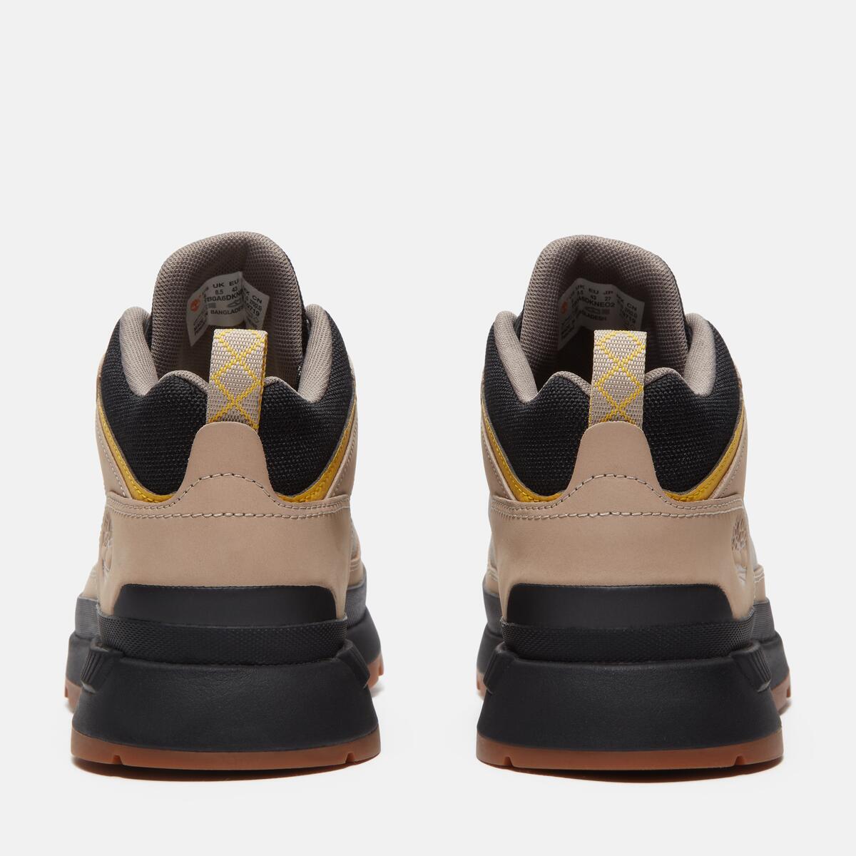TIMBERLAND Men's Field Trekker Mid Light Taupe Nubuck - Image 5