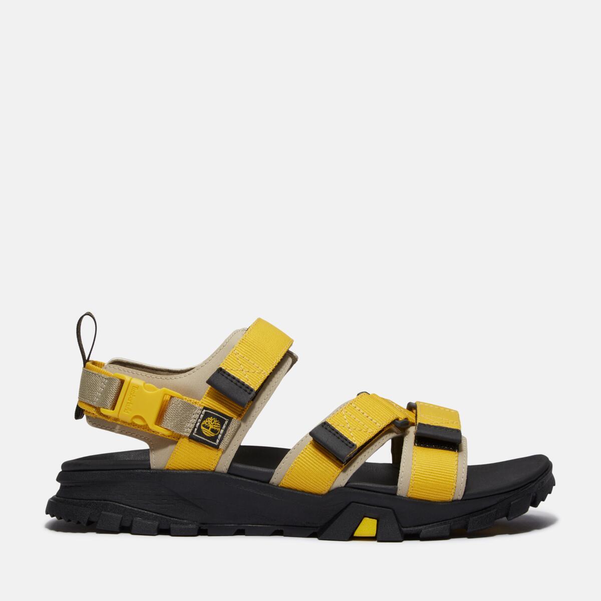 TIMBERLAND Men's Garrison Trail Sandal Medium Yellow Webbing - Image 1