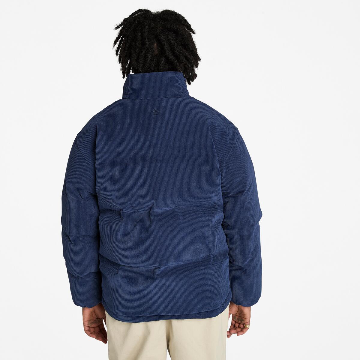 TIMBERLAND Men's Goose Eye Waterproof Corduroy Jacket Peacoat - Image 5