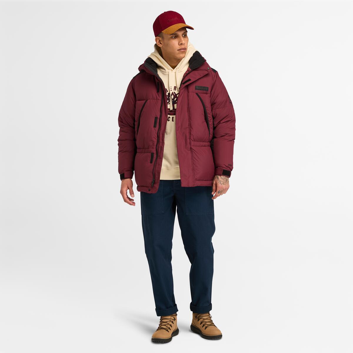 TIMBERLAND Men's Graphic Hoodie Angora - Image 2