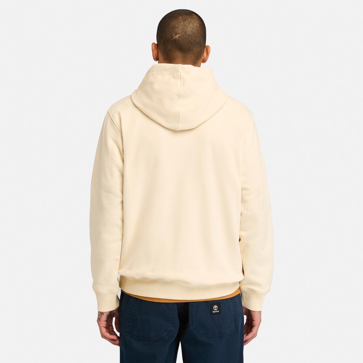TIMBERLAND Men's Graphic Hoodie Angora - Image 4