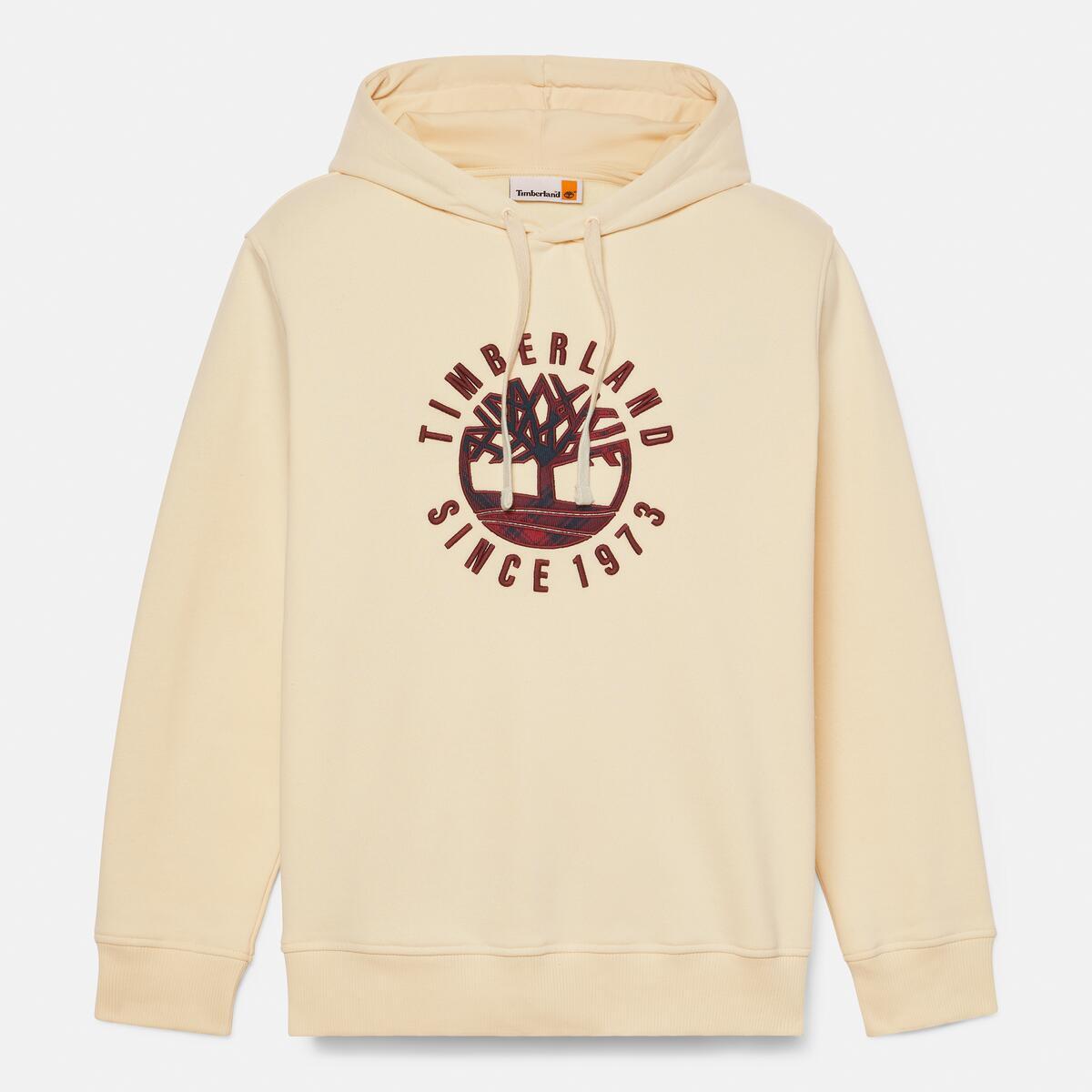 TIMBERLAND Men's Graphic Hoodie Angora - Image 5