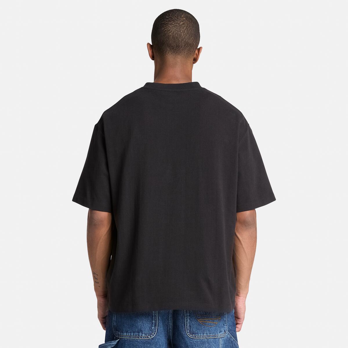 TIMBERLAND Men's Graphic Tee Black - Image 4