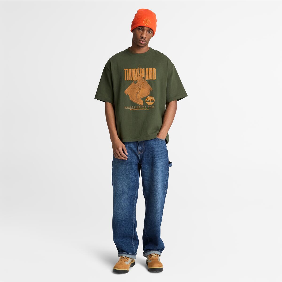 TIMBERLAND Men's Graphic Tee Duffel Bag - Image 2