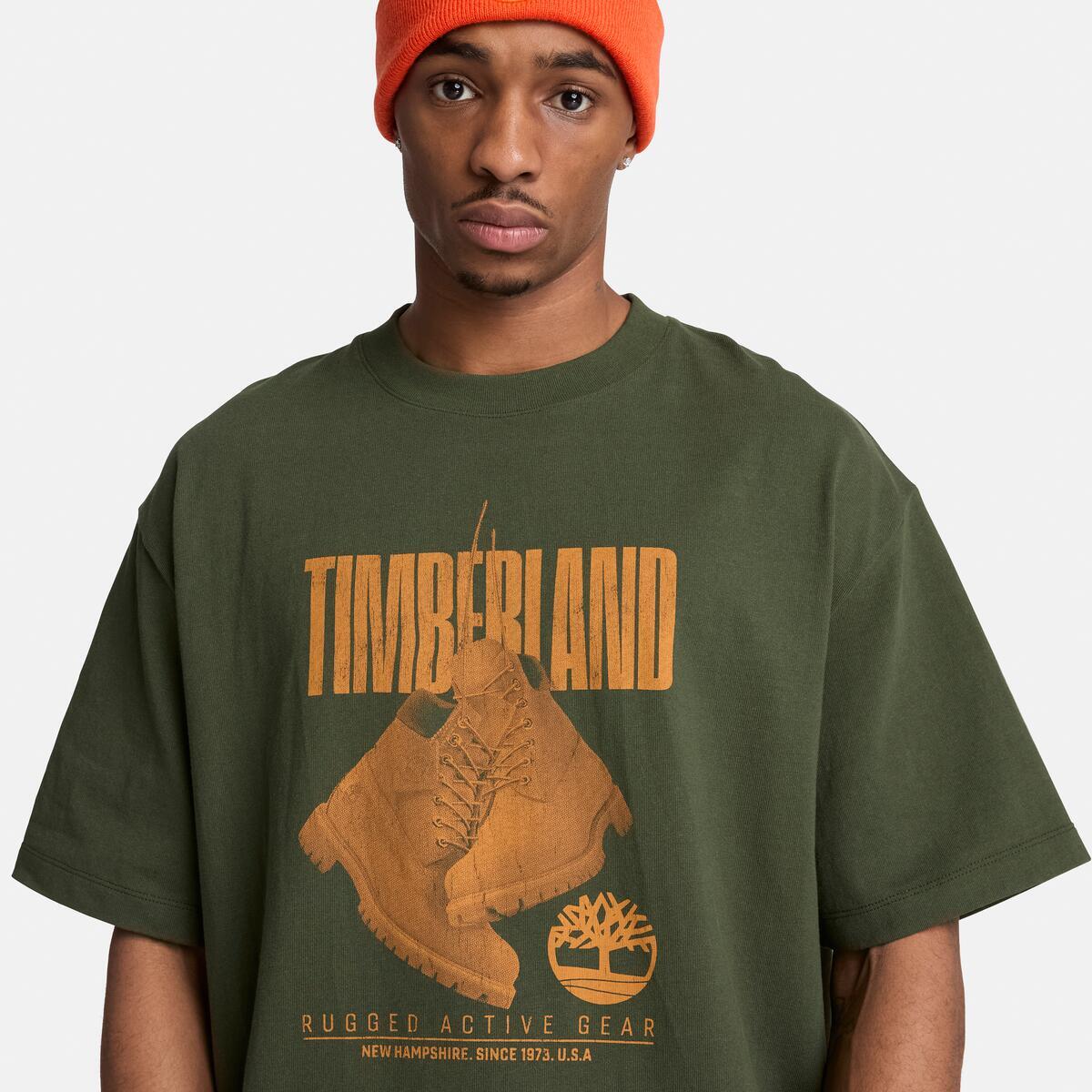 TIMBERLAND Men's Graphic Tee Duffel Bag - Image 3