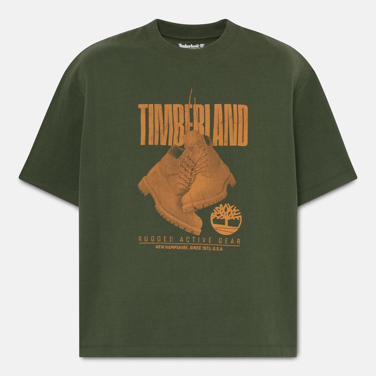 TIMBERLAND Men's Graphic Tee Duffel Bag - Image 5