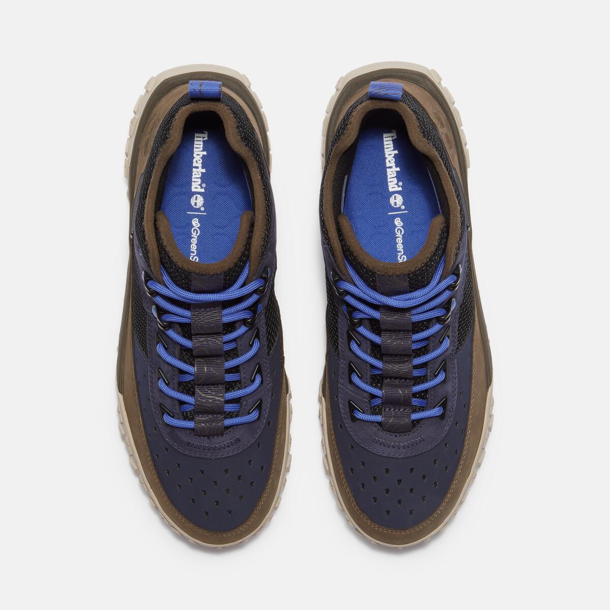 TIMBERLAND Men's Greenstride Motion 6 Mid Dark Blue Nubuck - Image 3
