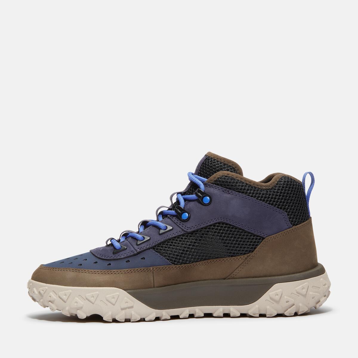 TIMBERLAND Men's Greenstride Motion 6 Mid Dark Blue Nubuck - Image 6