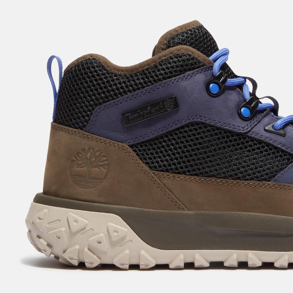 TIMBERLAND Men's Greenstride Motion 6 Mid Dark Blue Nubuck - Image 7