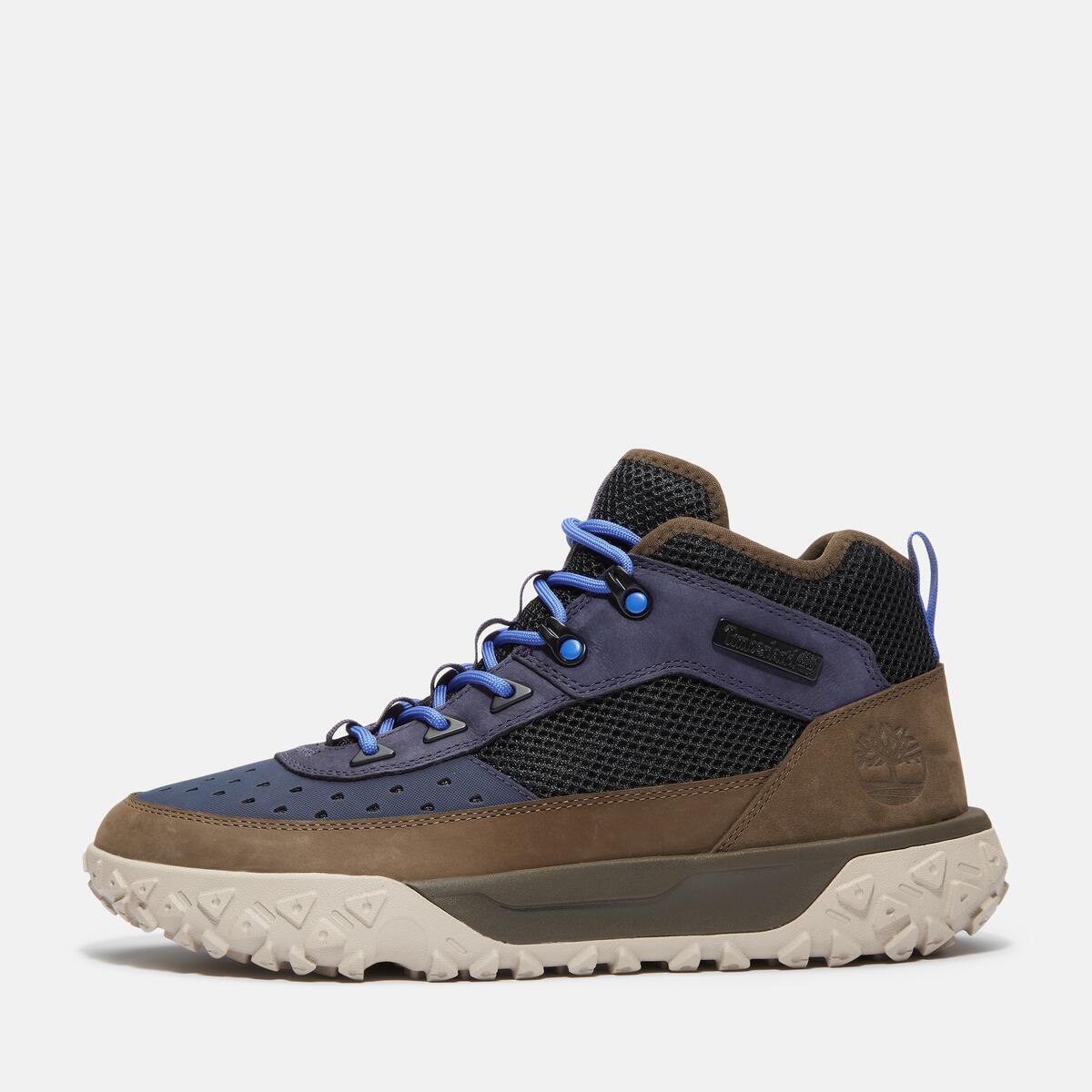 TIMBERLAND Men's Greenstride Motion 6 Mid Dark Blue Nubuck - Image 8