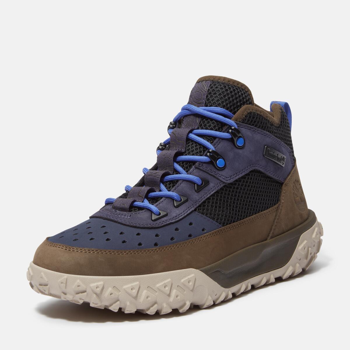 TIMBERLAND Men's Greenstride Motion 6 Mid Dark Blue Nubuck - Image 9
