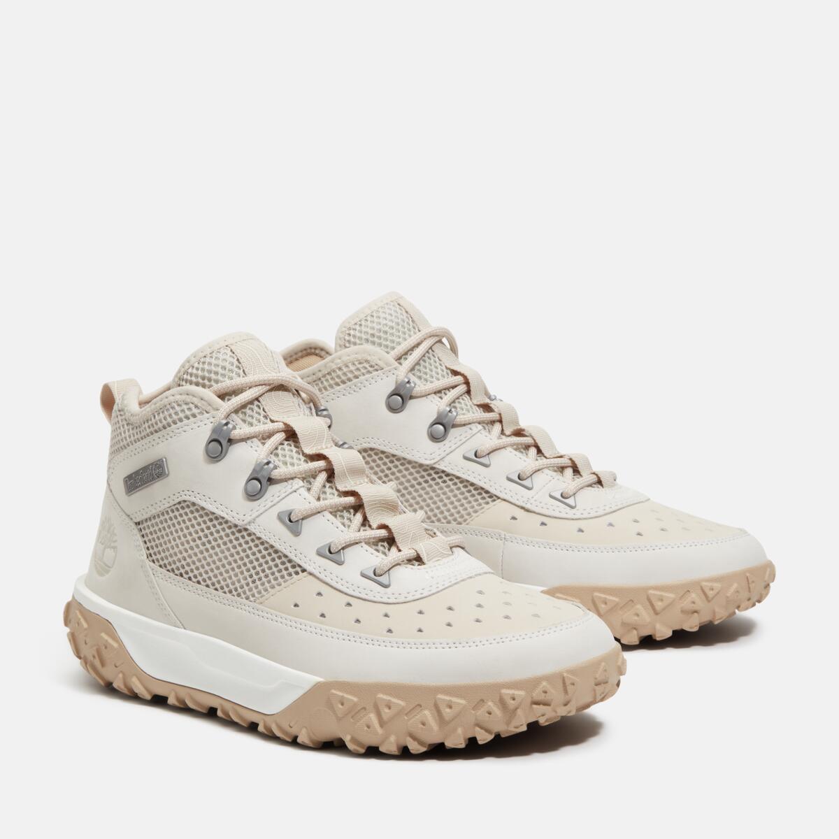 TIMBERLAND Men's Greenstride Motion 6 Mid Light Grey W White - Image 2