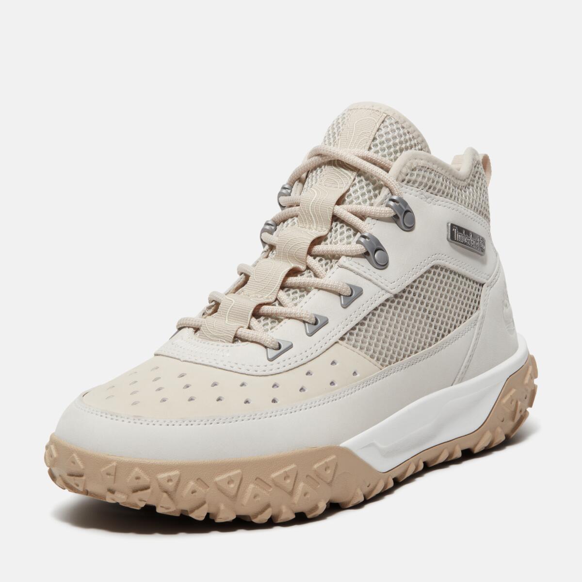TIMBERLAND Men's Greenstride Motion 6 Mid Light Grey W White - Image 9