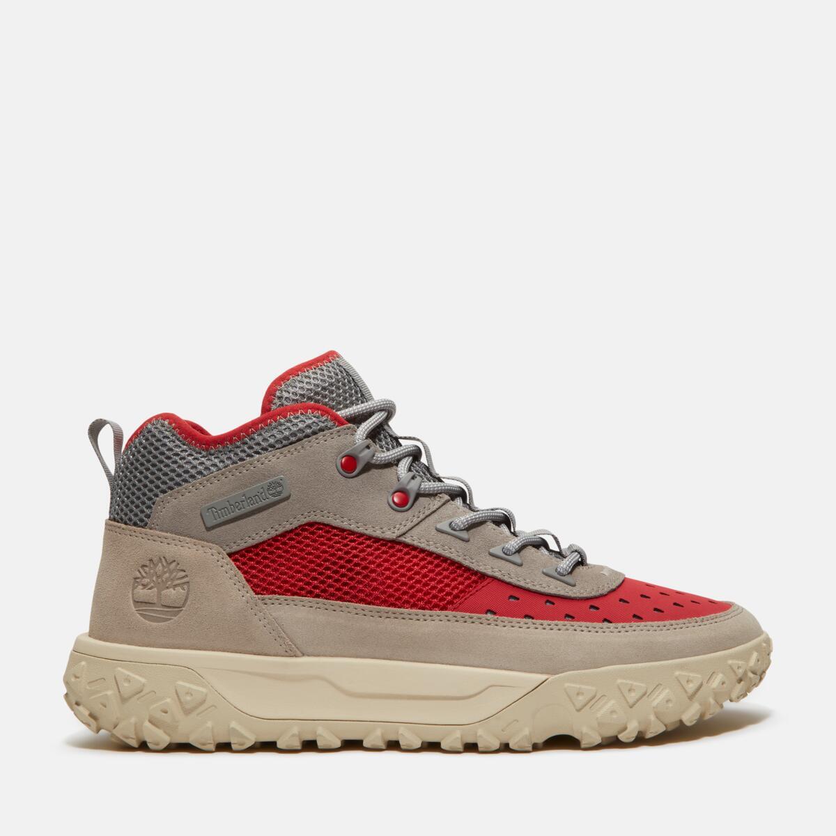TIMBERLAND Men's Greenstride Motion 6 Mid Light Taupe Suede - Image 1