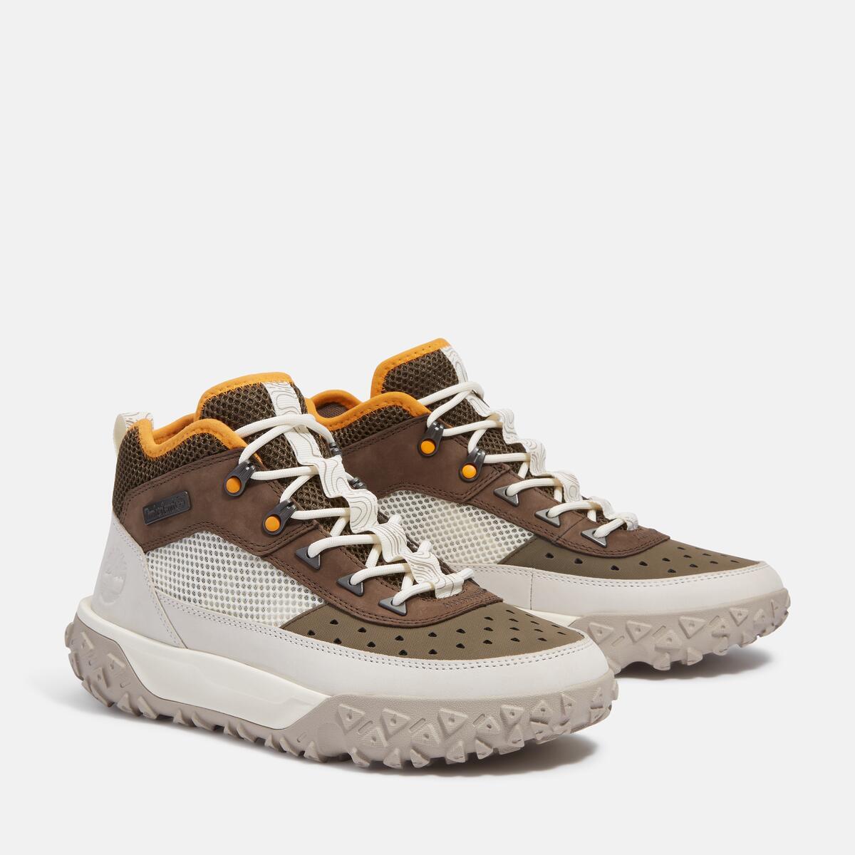 TIMBERLAND Men's Greenstride Motion 6 Mid Medium Brown Nubuck - Image 2