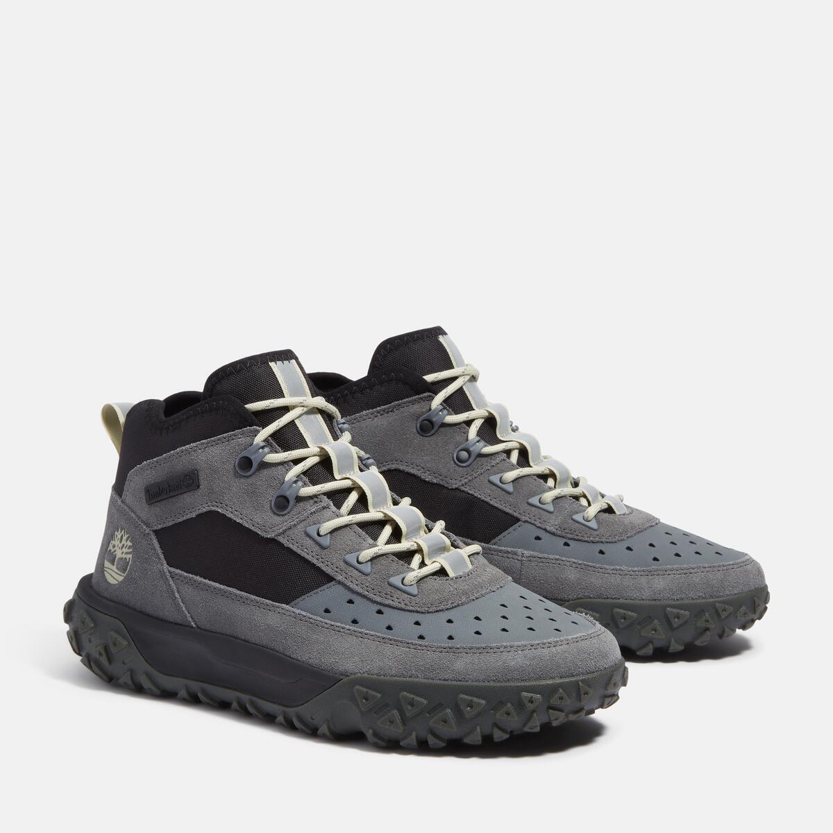 TIMBERLAND Men's Greenstride Motion 6 Mid Medium Grey with Black - Image 2