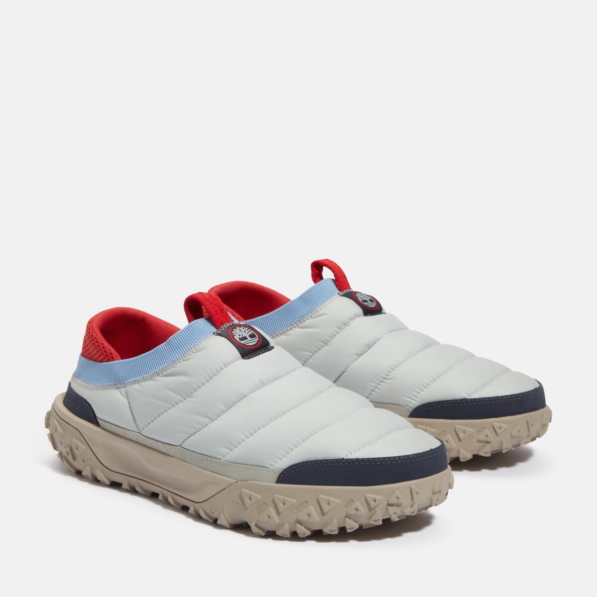 TIMBERLAND Men's Greenstride Motion 6 Slip On Light Grey Ripstop W Blue - Image 2