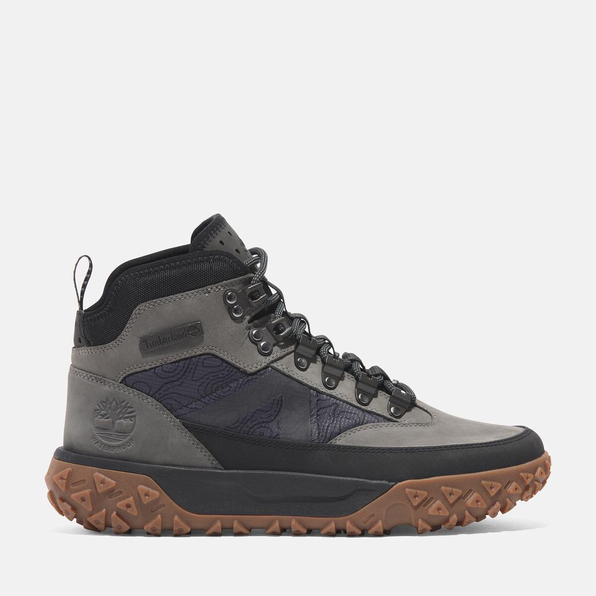 TIMBERLAND Men's Greenstride Motion 6 Waterproof Boot Medium Grey Nubuck - Image 1