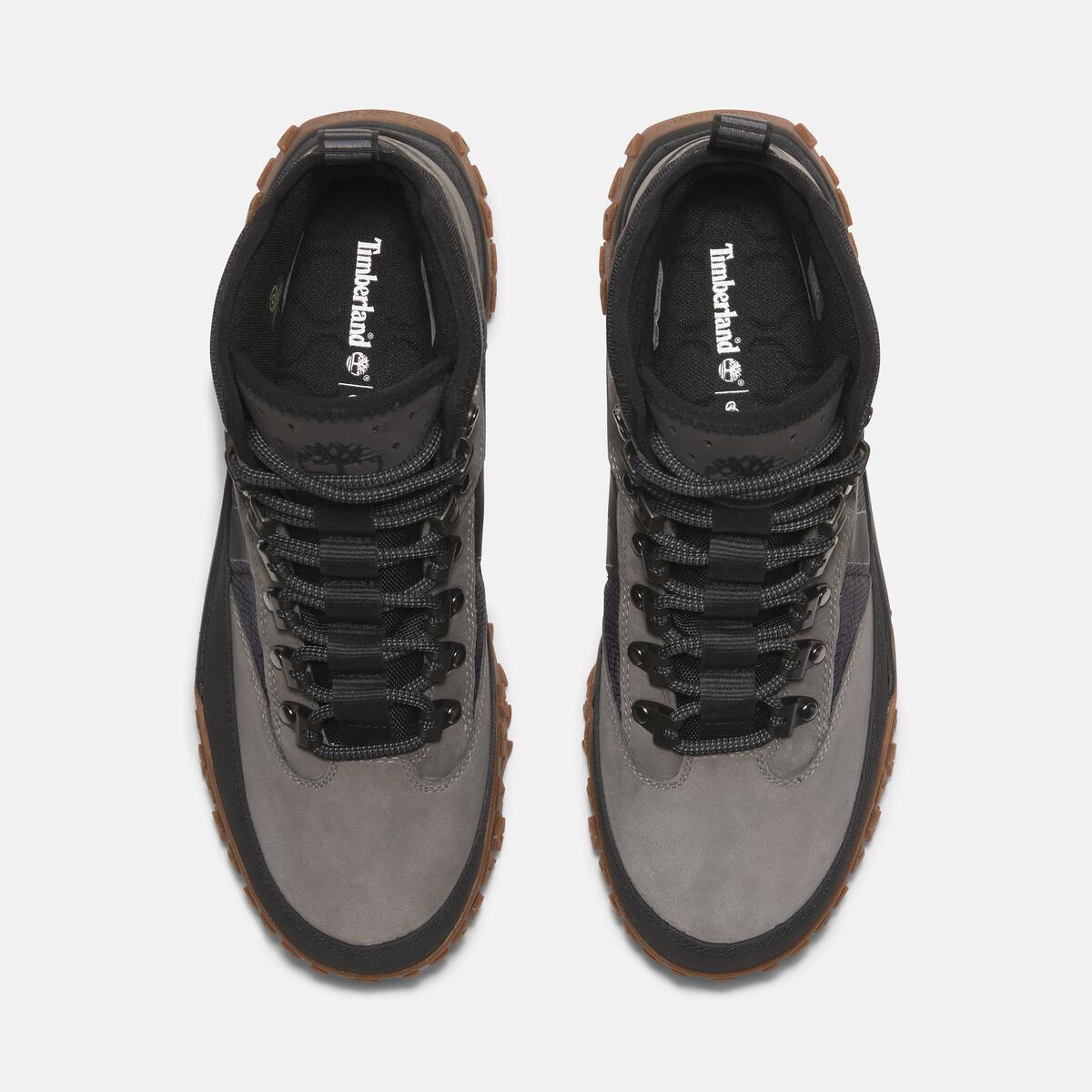 TIMBERLAND Men's Greenstride Motion 6 Waterproof Boot Medium Grey Nubuck - Image 3
