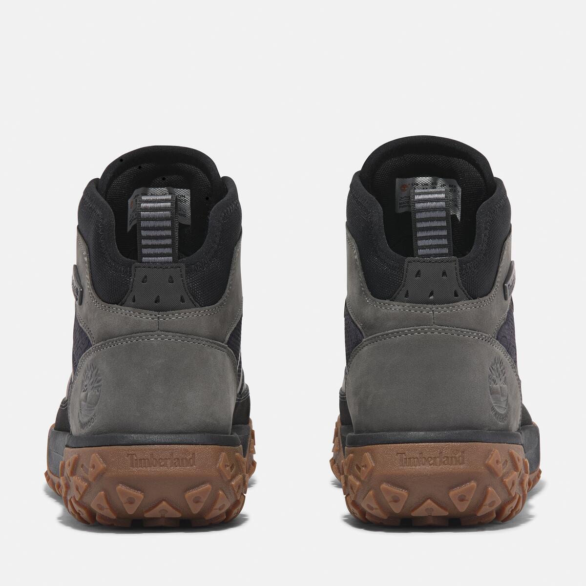 TIMBERLAND Men's Greenstride Motion 6 Waterproof Boot Medium Grey Nubuck - Image 5
