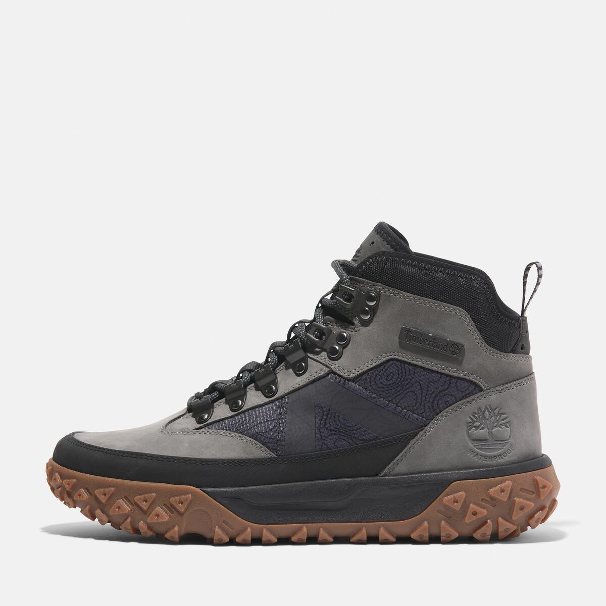TIMBERLAND Men's Greenstride Motion 6 Waterproof Boot Medium Grey Nubuck - Image 8