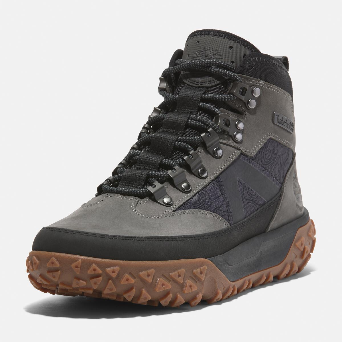 TIMBERLAND Men's Greenstride Motion 6 Waterproof Boot Medium Grey Nubuck - Image 9