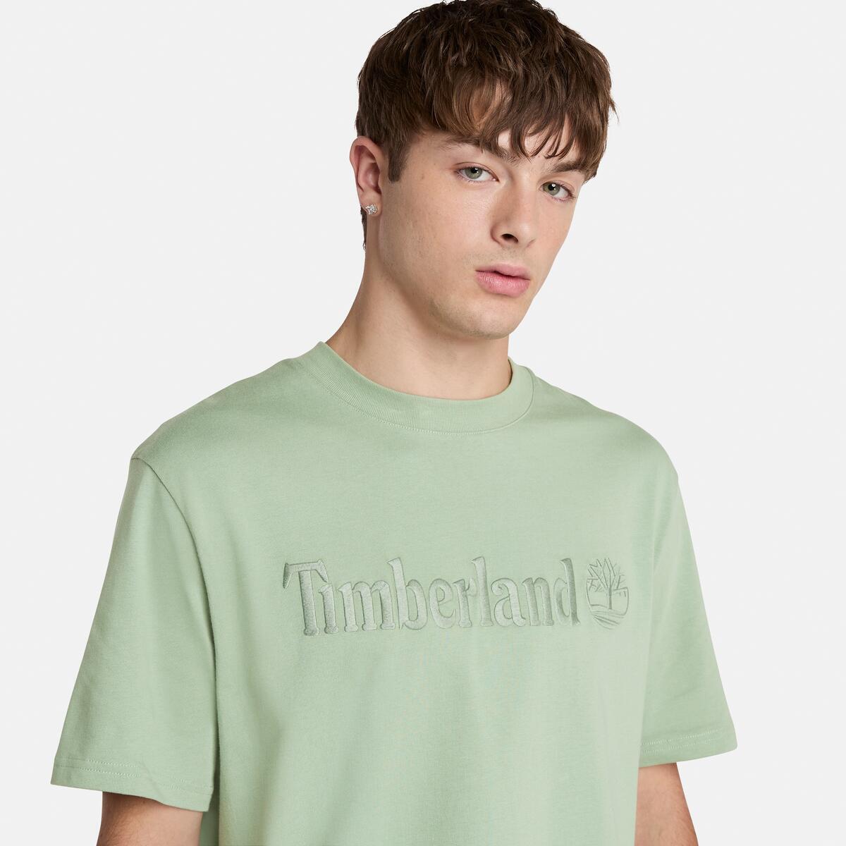 TIMBERLAND Men's Hampthon Tee Green Bay - Image 3
