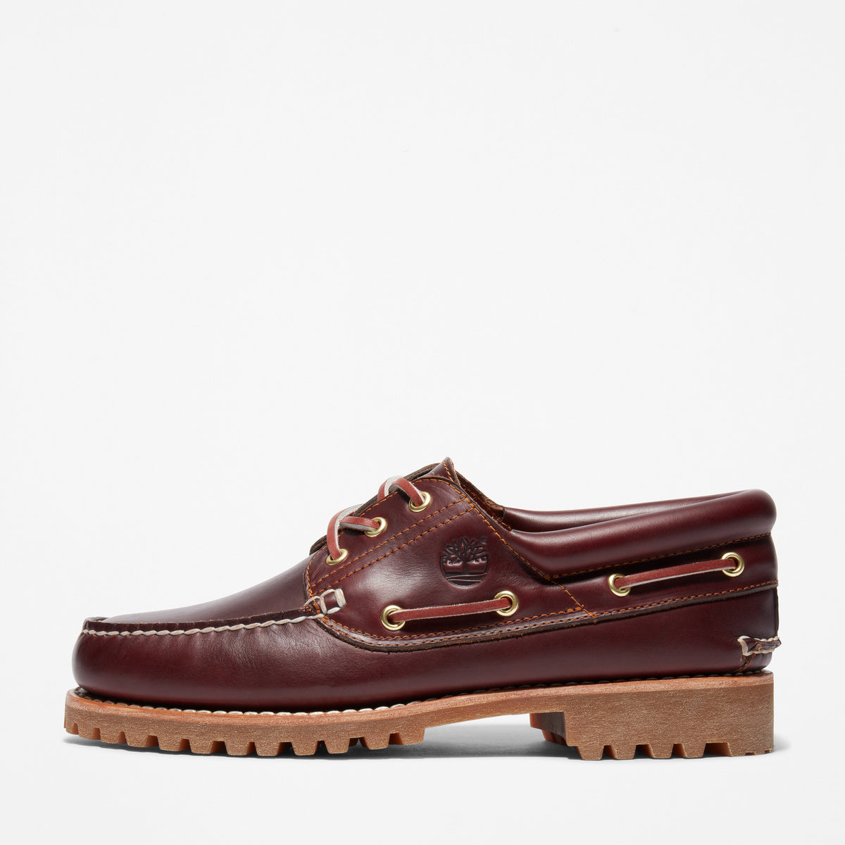 TIMBERLAND Men's Heritage 3-Eye Classic Lug Burgundy Full Grain - Image 3