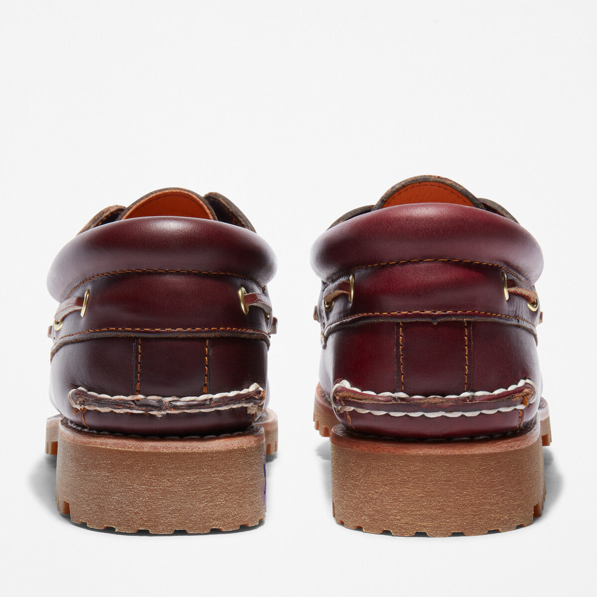 TIMBERLAND Men's Heritage 3-Eye Classic Lug Burgundy Full Grain - Image 6