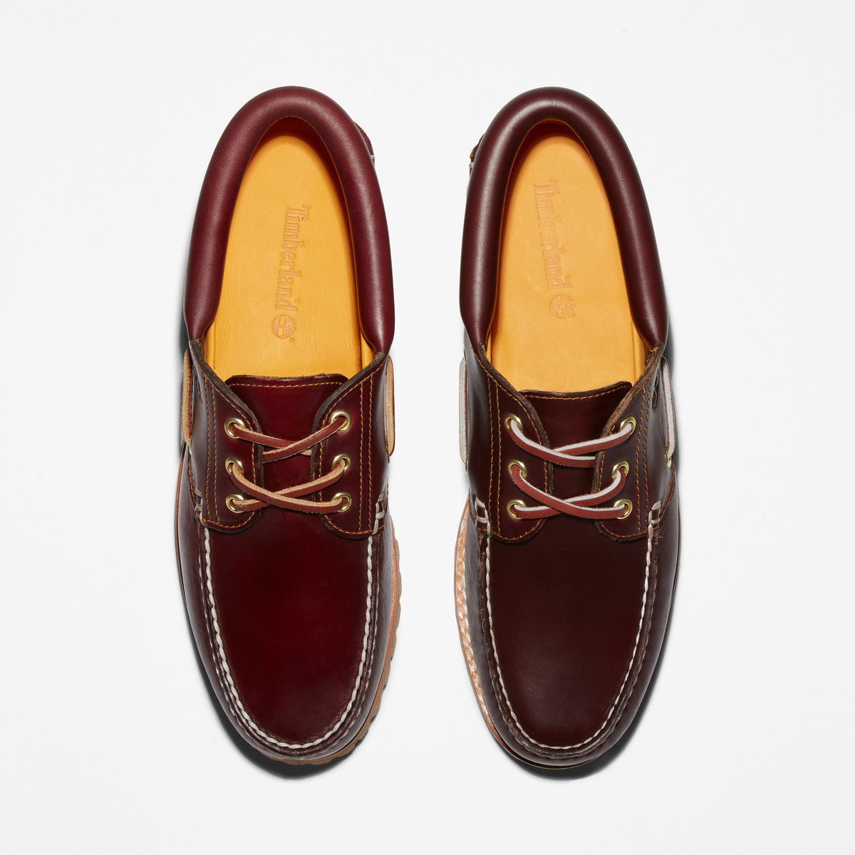 TIMBERLAND Men's Heritage 3-Eye Classic Lug Burgundy Full Grain - Image 9