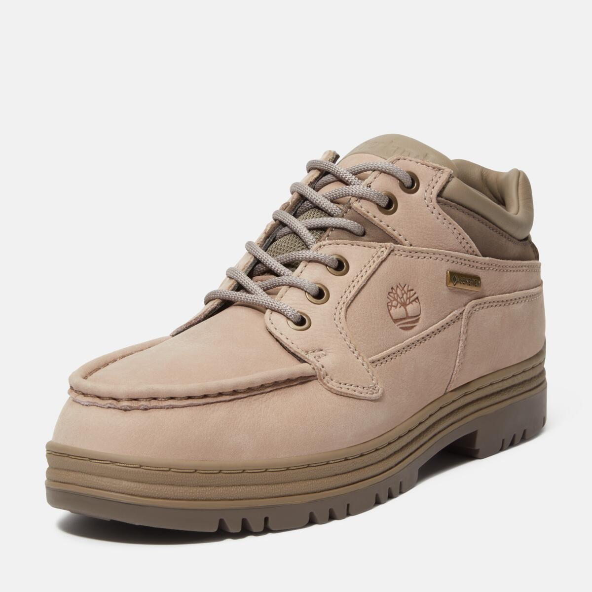 TIMBERLAND Men's Heritage Mid - Gortex Taupe Nubuck - Image 9