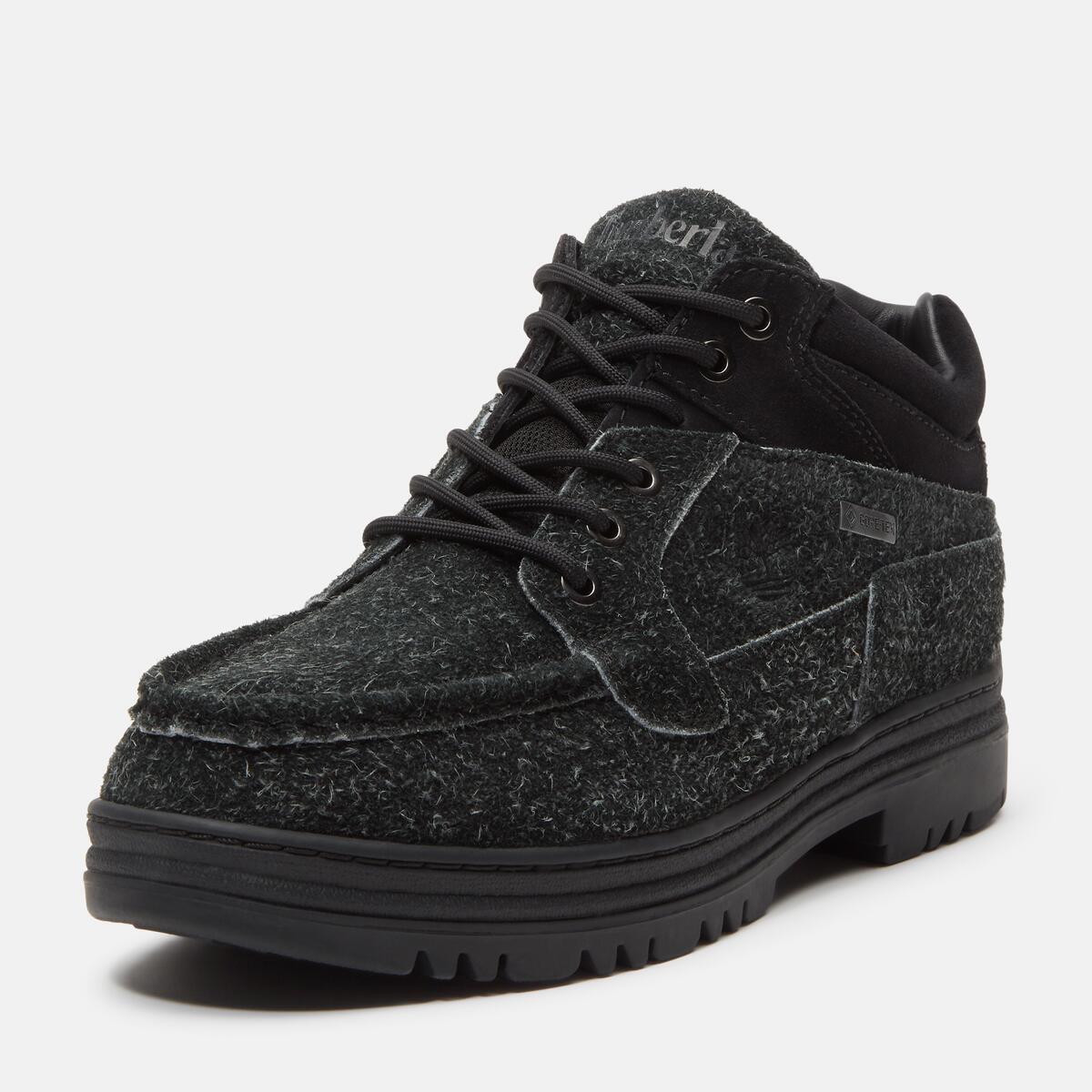 TIMBERLAND Men's Heritage Moc Toe GTX Chukka Black Suede - Image 9