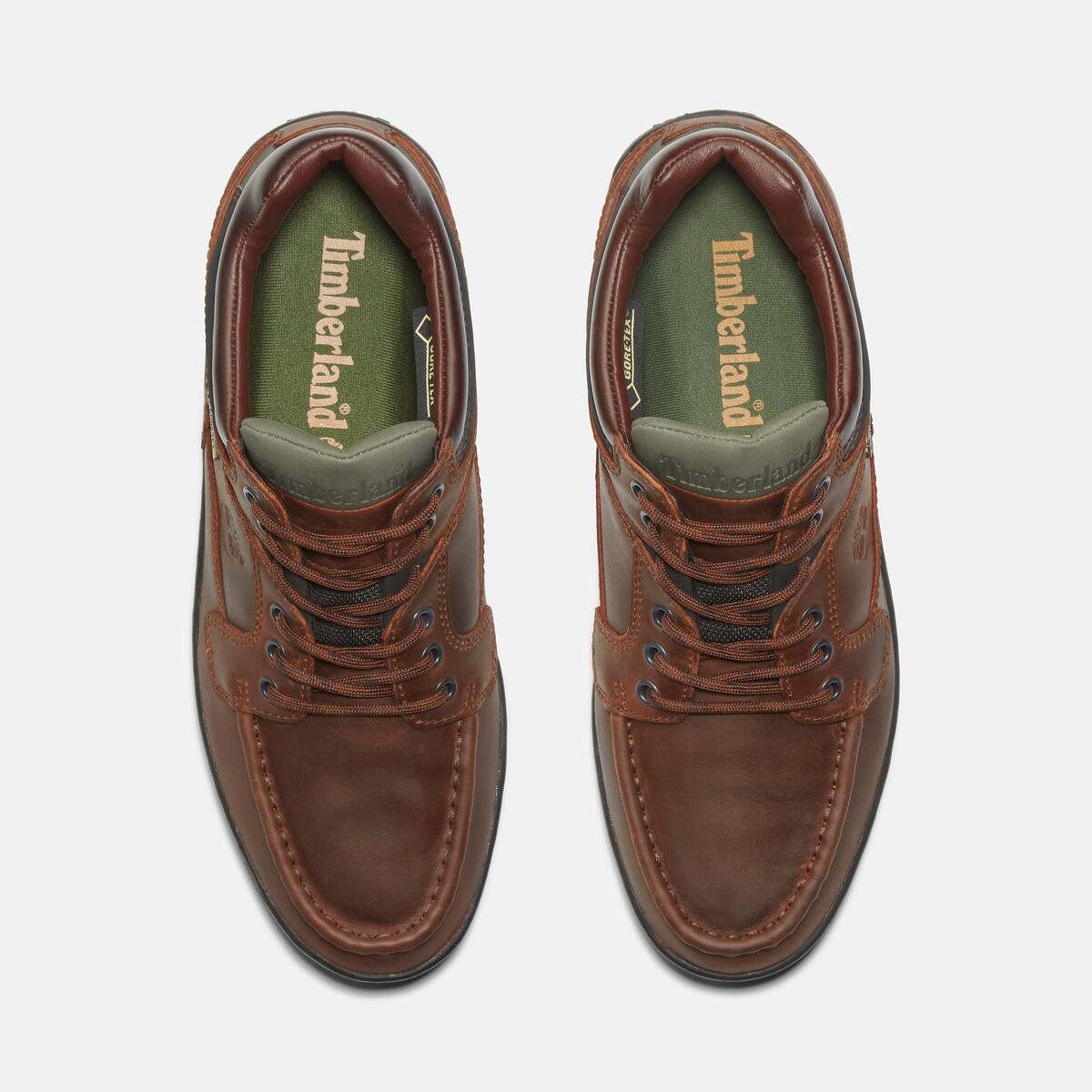 TIMBERLAND Men's Heritage Moc Toe GTX Chukka Brown - Image 3