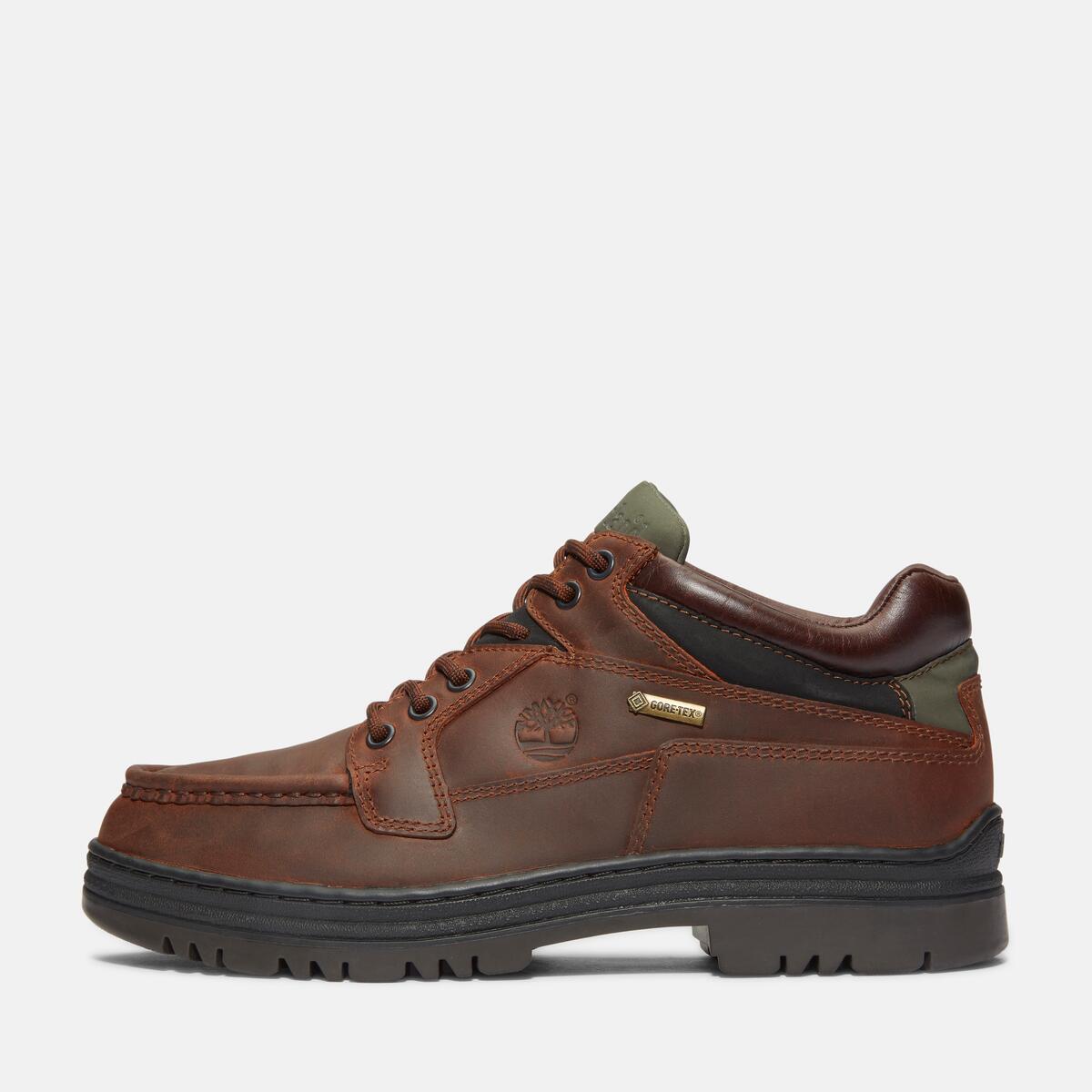 TIMBERLAND Men's Heritage Moc Toe GTX Chukka Brown - Image 8