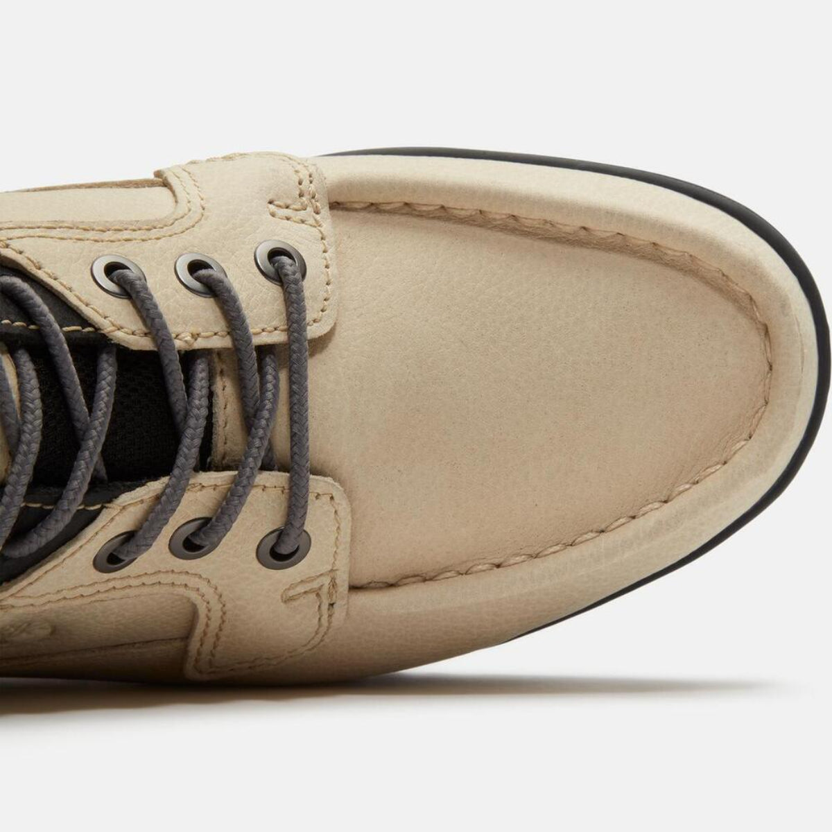 TIMBERLAND Men's Heritage Moc Toe GTX Chukka Light Beige Full Grain - Image 6