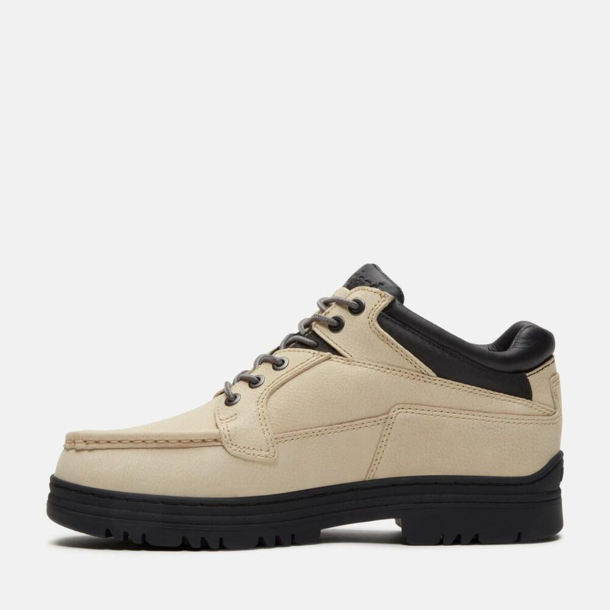 TIMBERLAND Men's Heritage Moc Toe GTX Chukka Light Beige Full Grain - Image 8