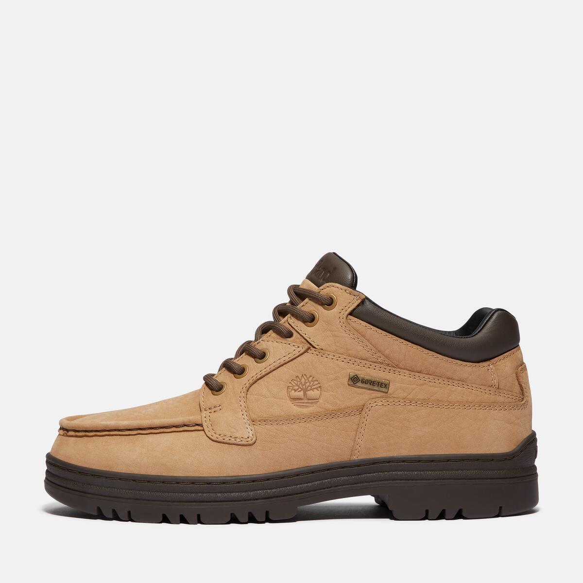 TIMBERLAND Men's Heritage Moc Toe GTX Chukka Medium Brown Nubuck - Image 8