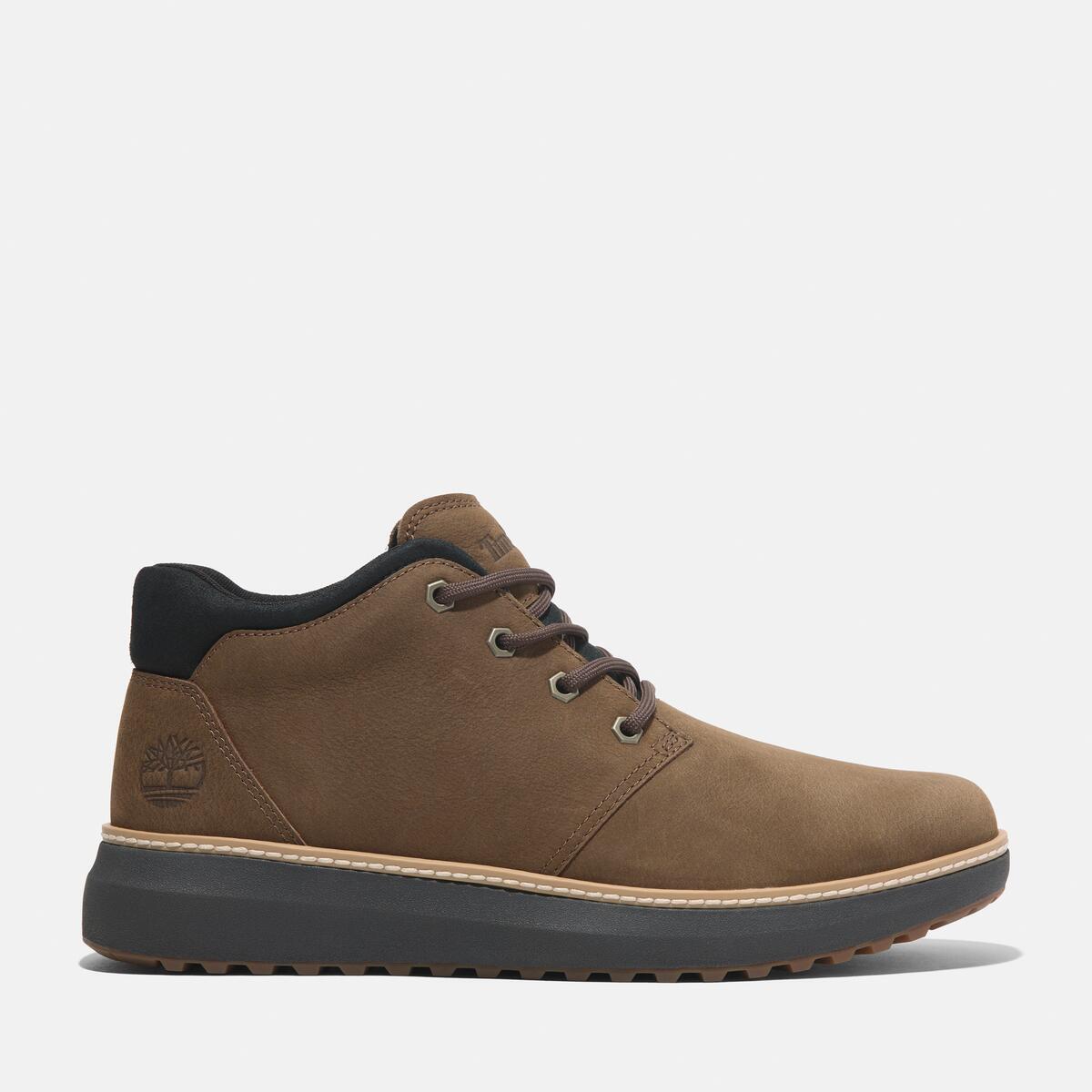 TIMBERLAND Men's Hudson Road Chukka Dark Brown Nubuck - Image 1