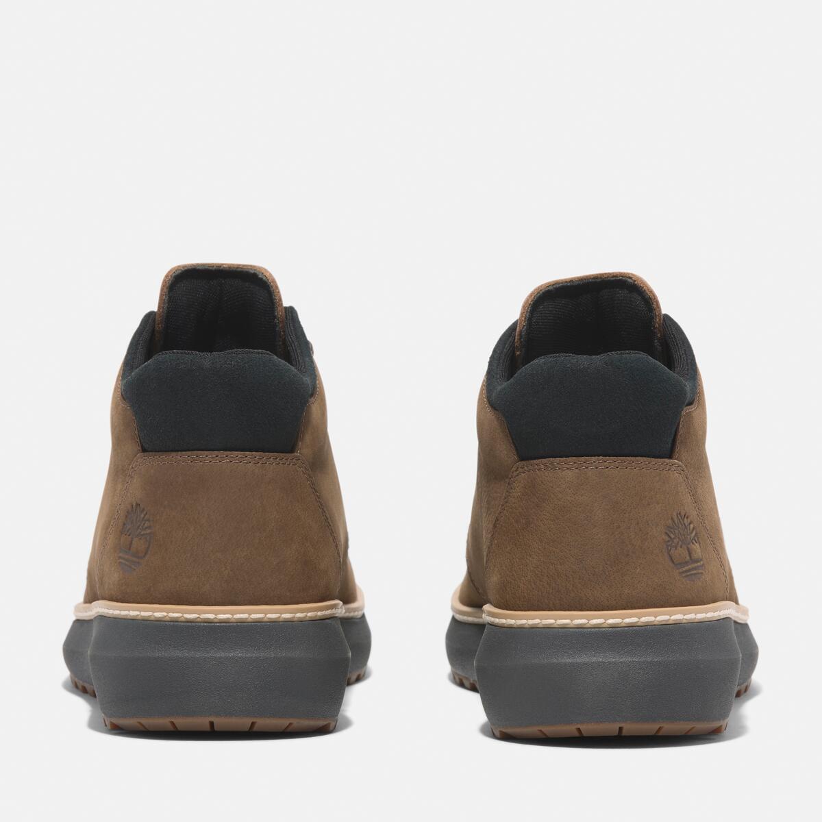 TIMBERLAND Men's Hudson Road Chukka Dark Brown Nubuck - Image 5