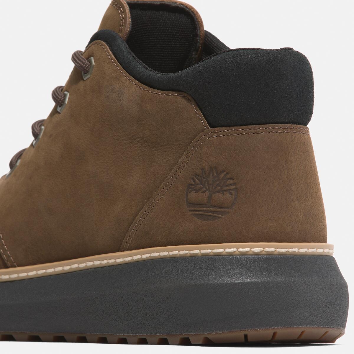 TIMBERLAND Men's Hudson Road Chukka Dark Brown Nubuck - Image 7