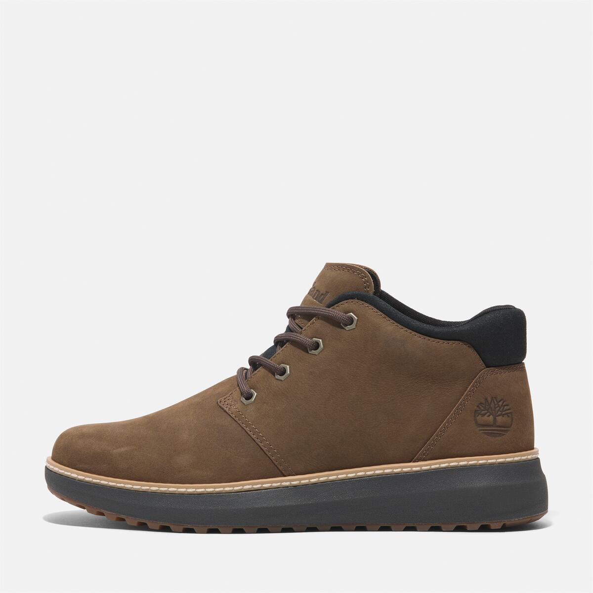 TIMBERLAND Men's Hudson Road Chukka Dark Brown Nubuck - Image 8