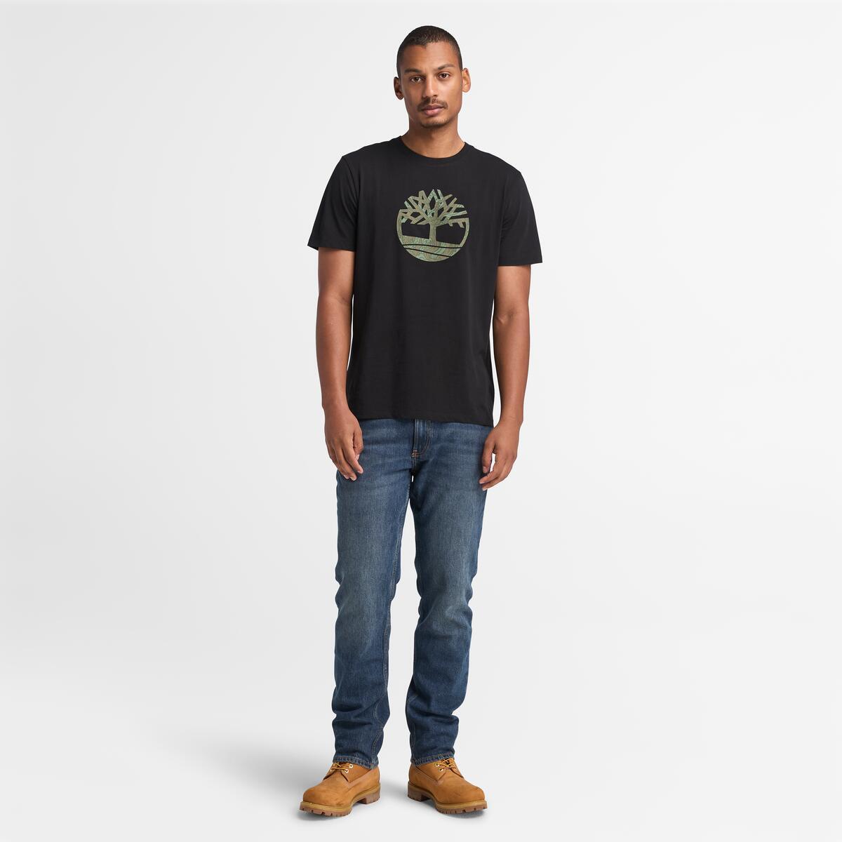 TIMBERLAND Men's Kennebec River Tee Black - Image 2
