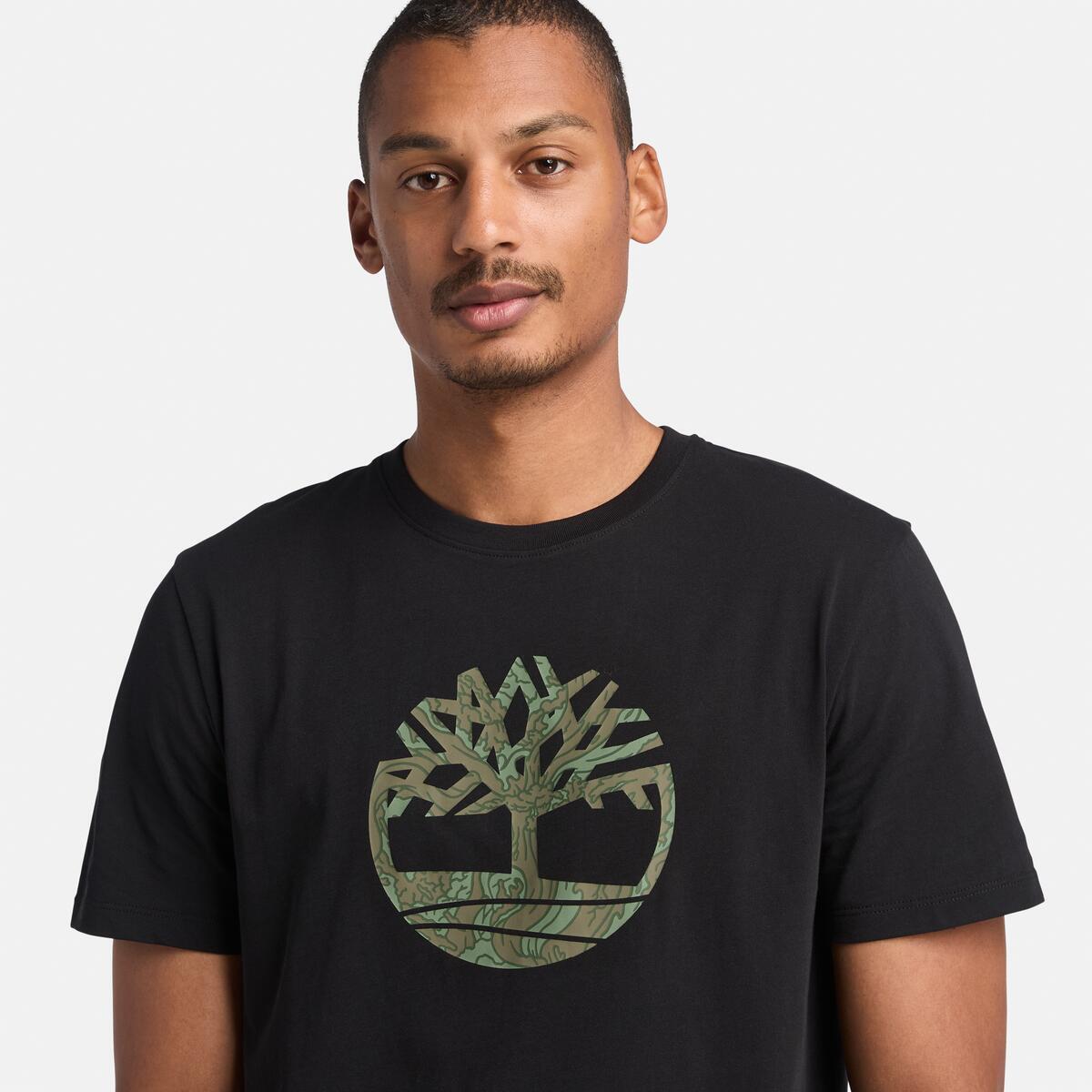 TIMBERLAND Men's Kennebec River Tee Black - Image 3