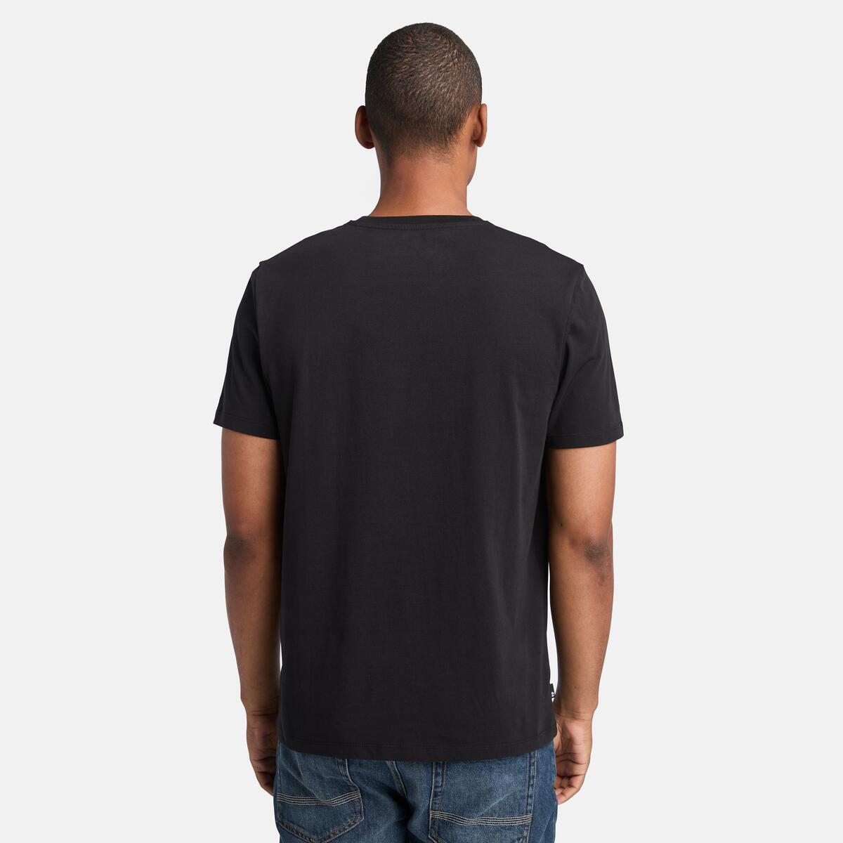 TIMBERLAND Men's Kennebec River Tee Black - Image 4