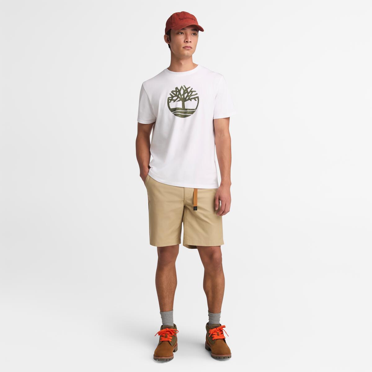 TIMBERLAND Men's Kennebec River Tee White - Image 2