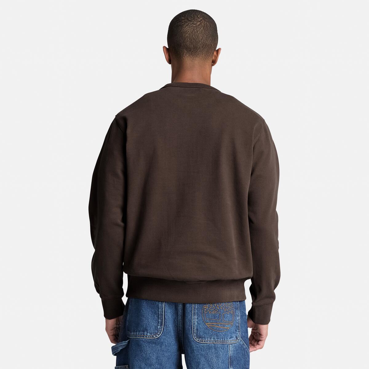 TIMBERLAND Men's Leather Patch Crew Mole - Image 4