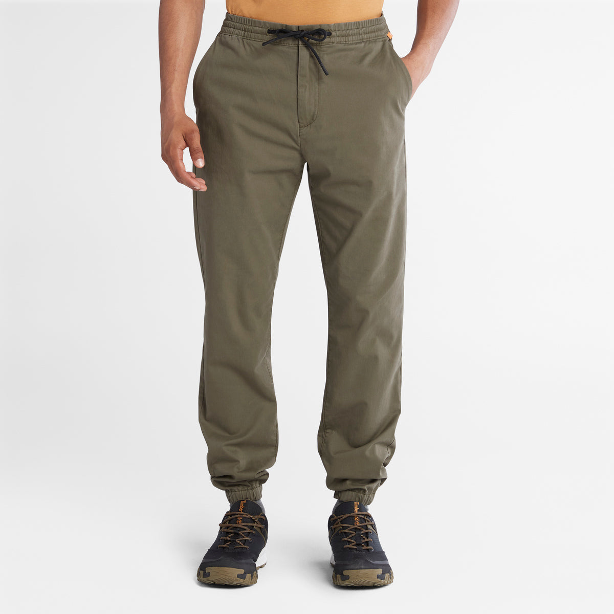 TIMBERLAND Men's Lovell Lake Slim Tapered Jogger Pant Grape Leaf - Image 1
