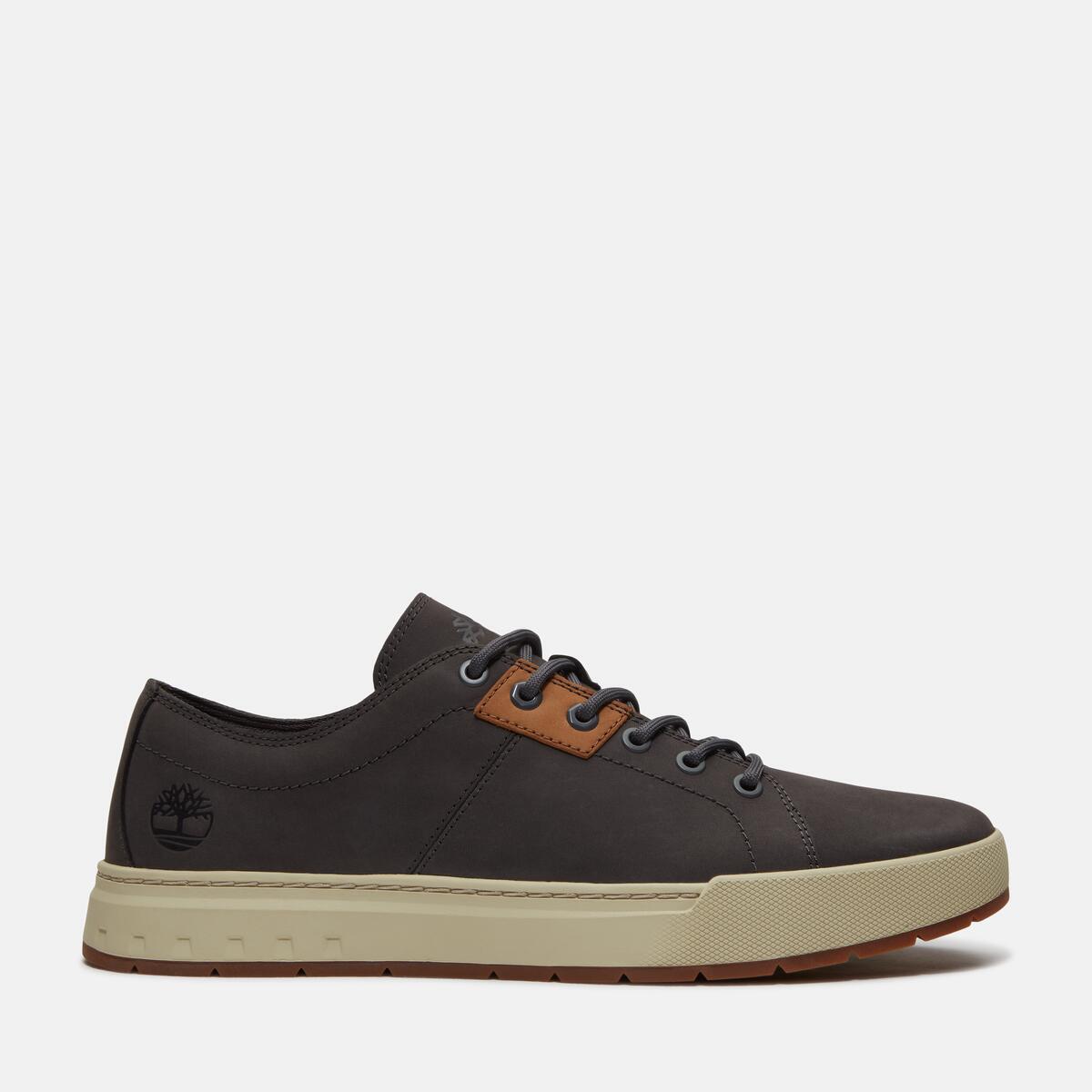 TIMBERLAND Men's Maple Grove Low Dark Grey Nubuck - Image 1