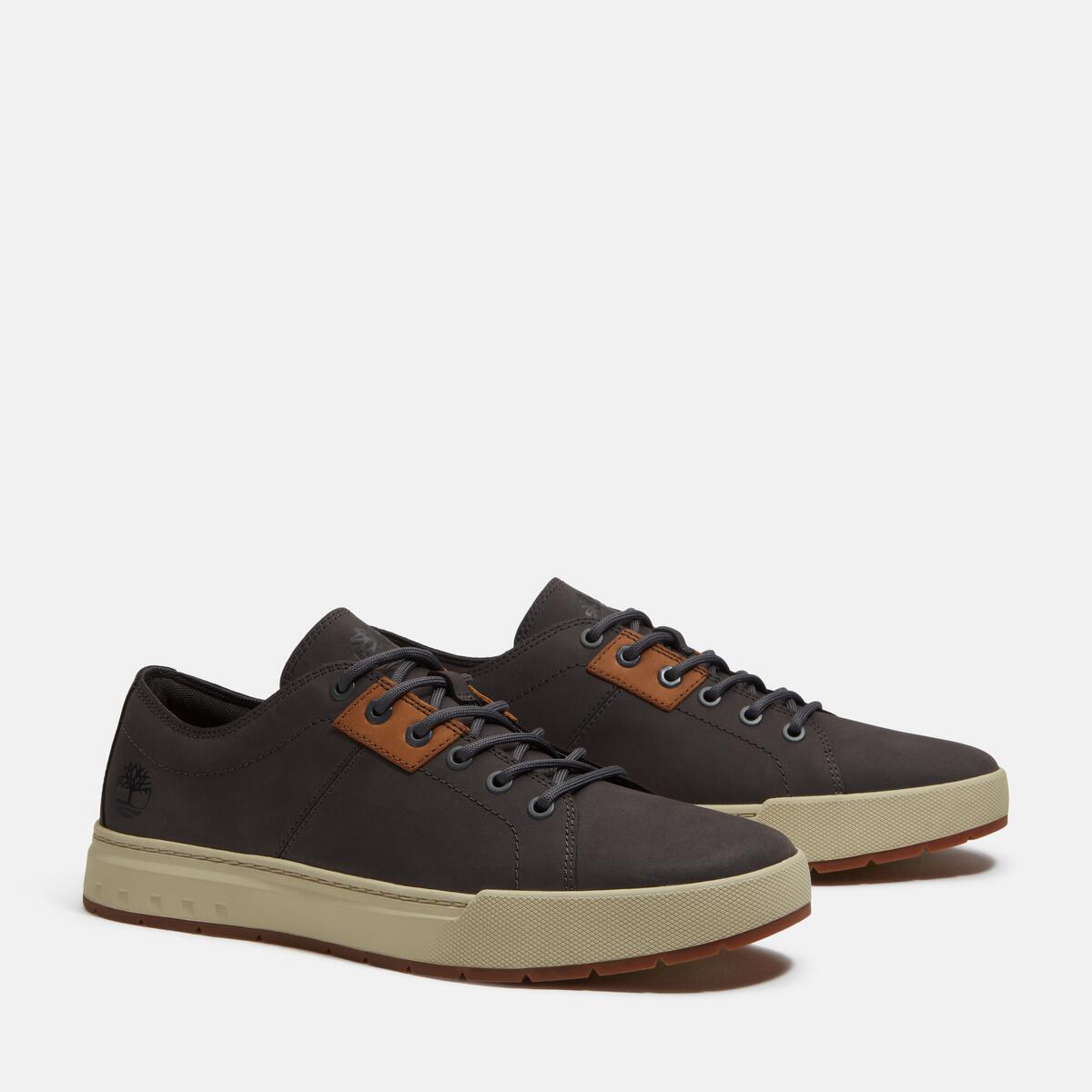 TIMBERLAND Men's Maple Grove Low Dark Grey Nubuck - Image 2